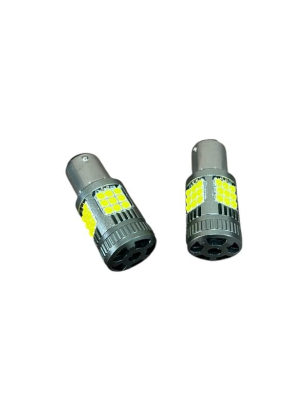 kit 2 polos rojo canbus 36 leds 30w 2500lm con cooler