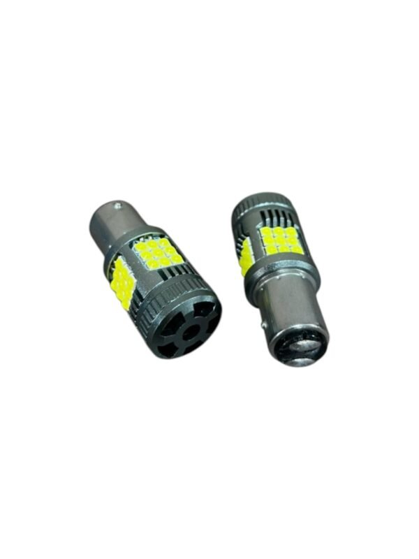 kit 2 polos rojo canbus 36 leds 30w 2500lm con cooler