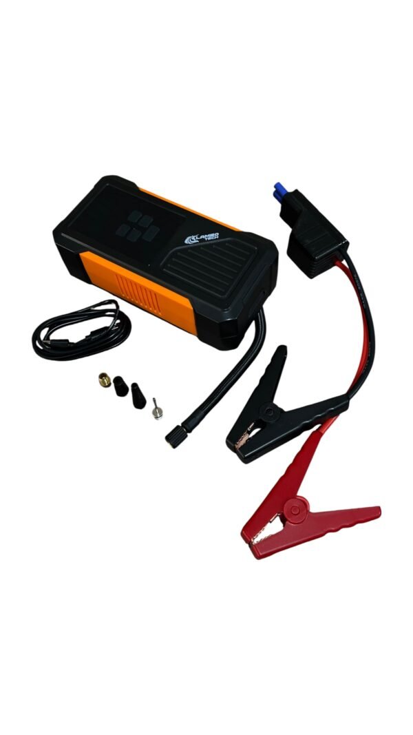 arrancador con compresor portÁtil 4 en 1