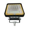 faro auxiliar led cuadrado 42 led 126w ojo de angel 12/24v