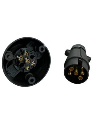 set ficha acoplado plÁstico 5 vÍas