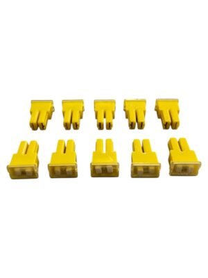 pack fusible link muela hembra 60 amp amarillo x 10 unidades