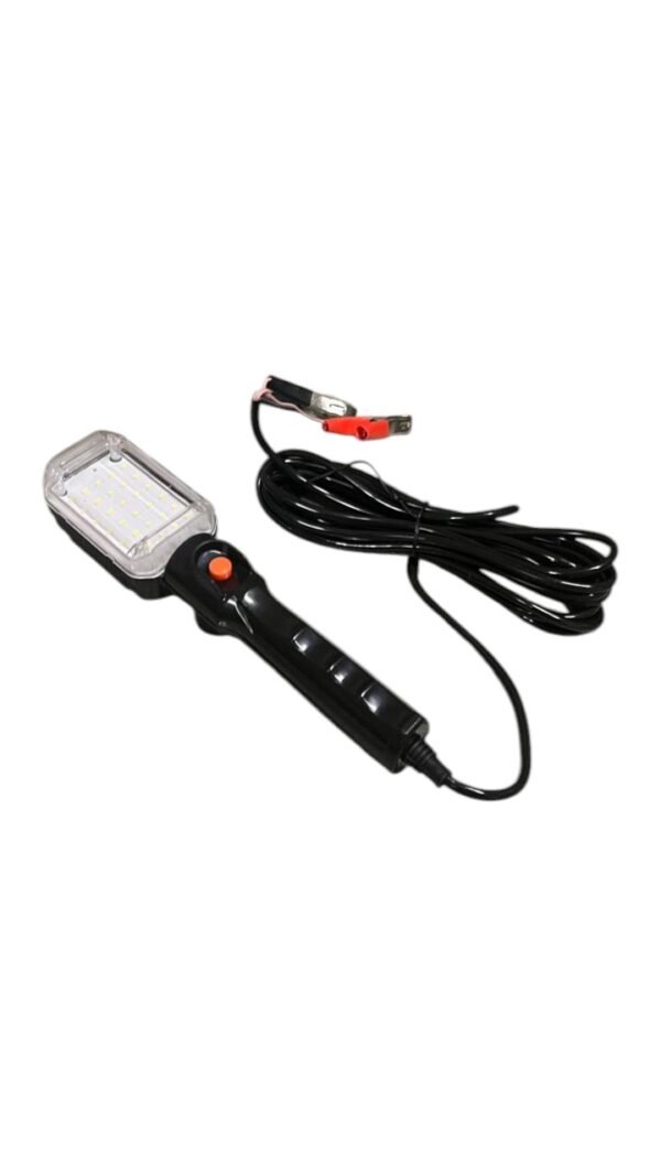 portÁtil 24 leds cable 5 mts (pinza cocodrilo)