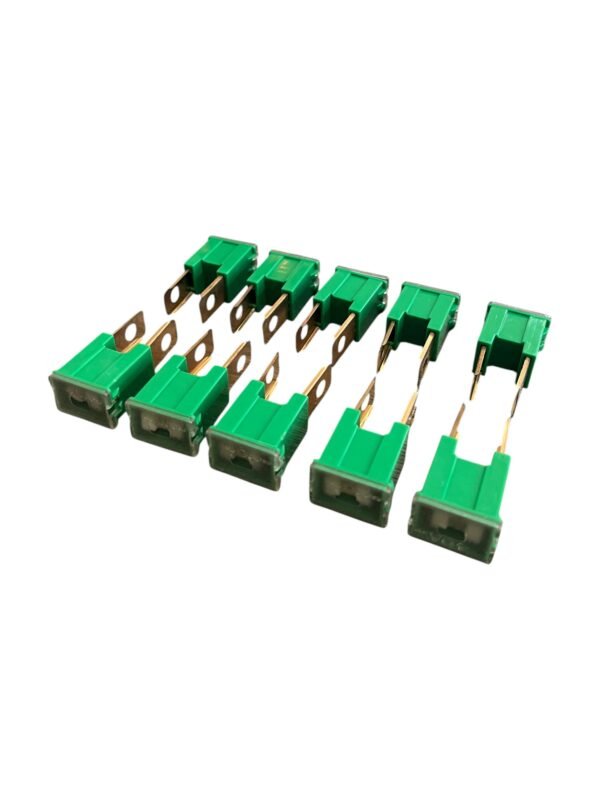 pack fusible link muela macho 40 amp verde x 10 unidades