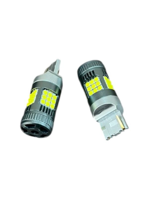 kit t20 2 polos blanco 36 leds 30w 2500lm con cooler