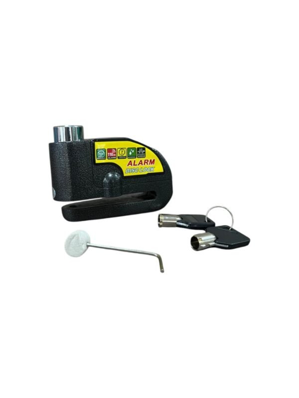 traba disco moto con alarma