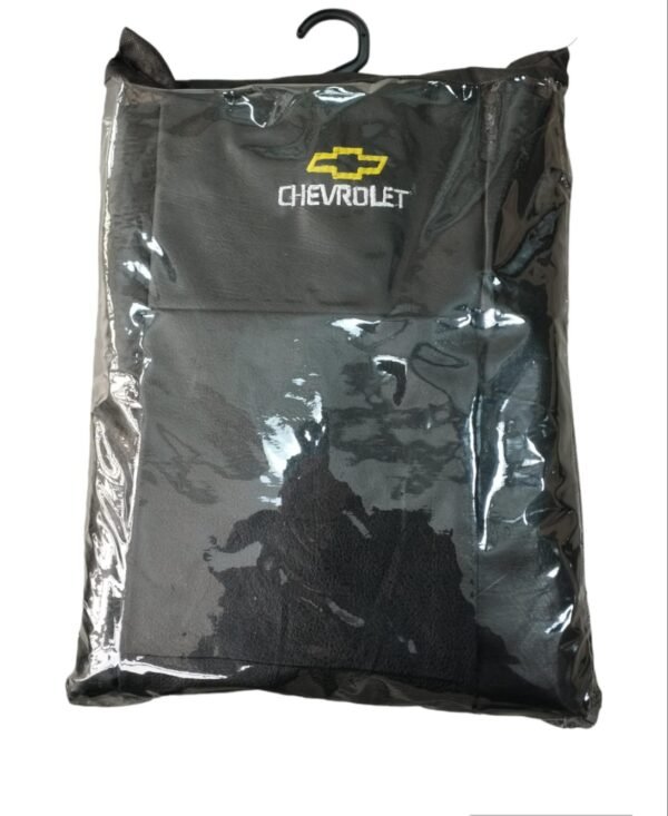 funda cubre asiento logo chevrolet