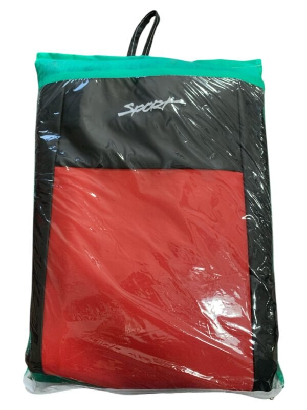 funda cubre asiento sport roja universal