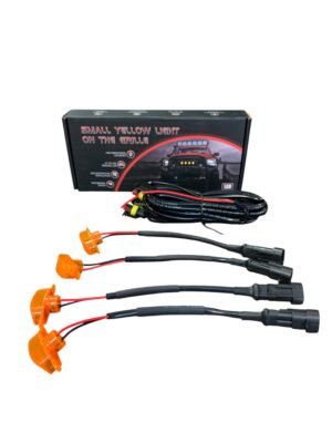 juego led parrilla ambar (x4 unidades)