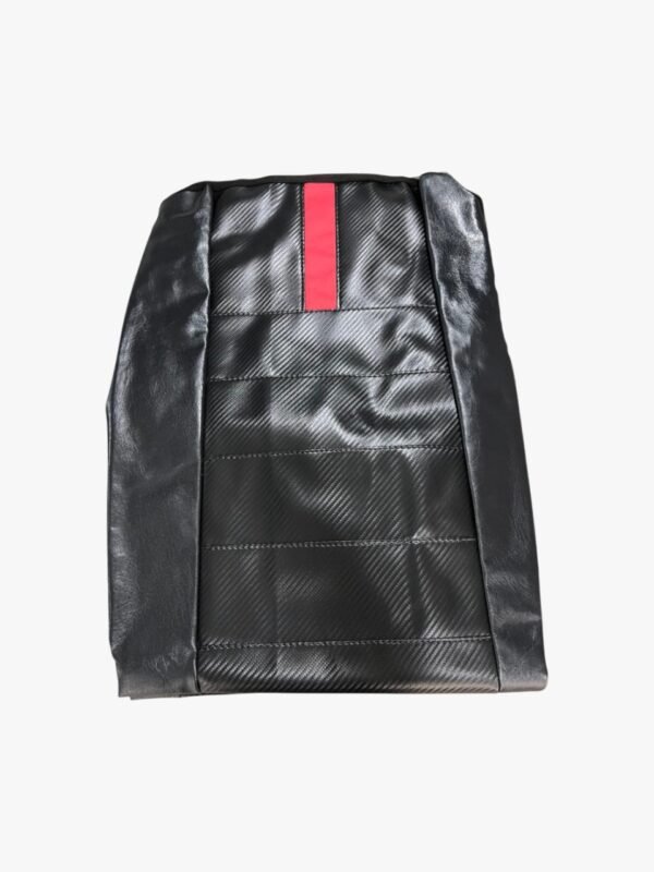 funda para camioneta con detalle en rojo