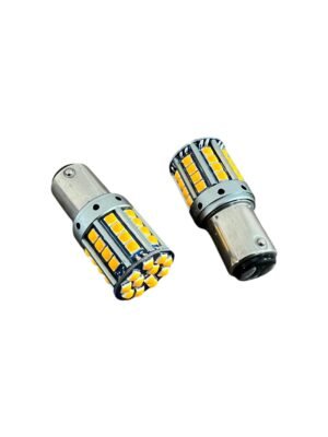 KIT 2 POLOS 44 LED ALTO BRILLO AMBAR