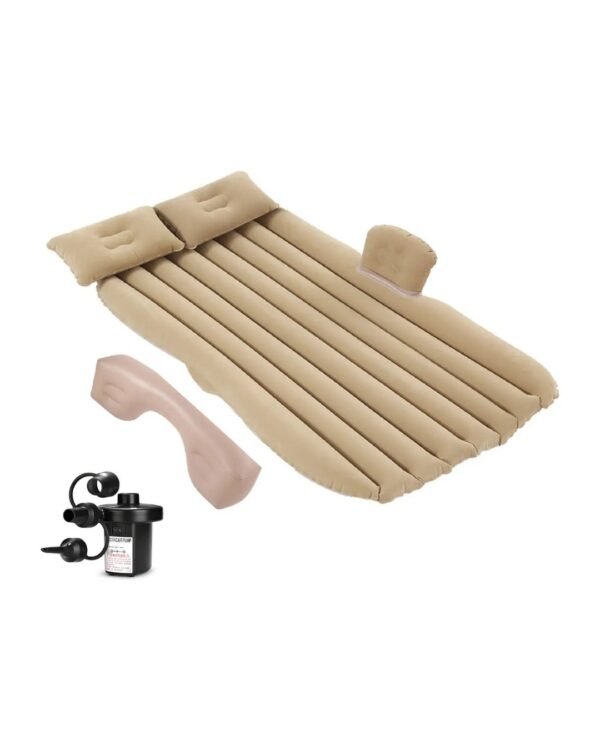 COLCHÓN INFLABLE PORTÁTIL PARA ASIENTO TRASERO CON INFLADOR