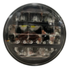 FARO LED REDONDO 7 PULGADAS 12 LEDS DRL BLANCO + ÁMBAR 70W 12/24V