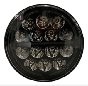 FARO LED REDONDO 7 PULGADAS 14 LEDS + DRL AMBAR 70W 12/24V