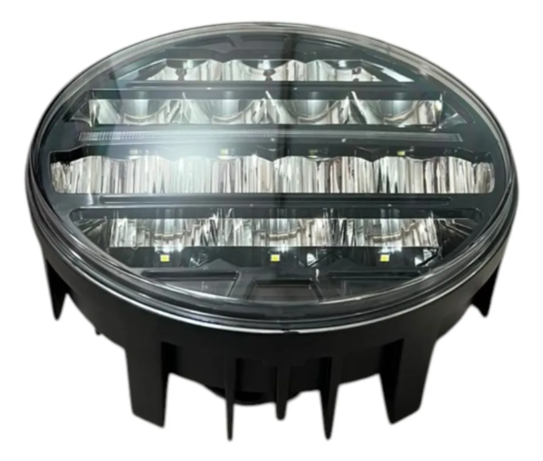 KIT X2 FARO LED REDONDO 9 PULGADAS DRL BLANCO + ÁMBAR 106W 12/24V