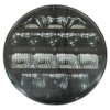 KIT X2 FARO LED REDONDO 9 PULGADAS DRL BLANCO + ÁMBAR 106W 12/24V