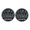 KIT X2 FARO LED REDONDO 9 PULGADAS DRL BLANCO + ÁMBAR 106W 12/24V